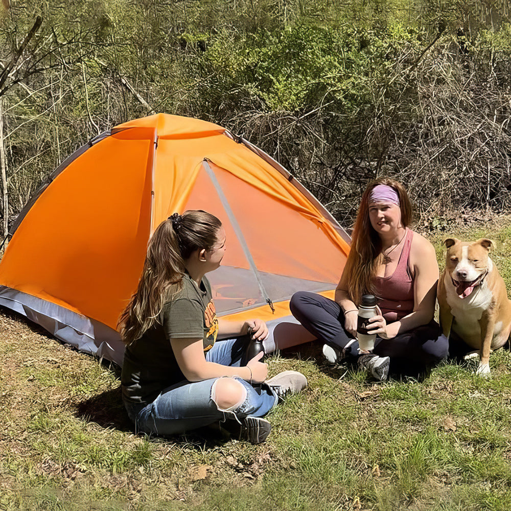 4-5 Person Dome Camping Tent, Waterproof & Lightweight (4.8lb), Quick Setup