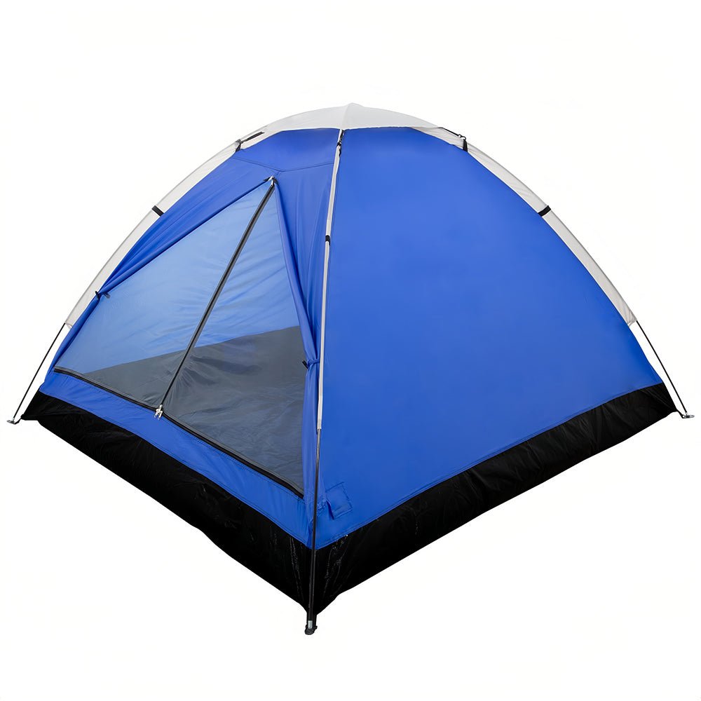 Lightweight 2-Person Backpacking Tent, 1kg w/Rain Fly & Carry Bag