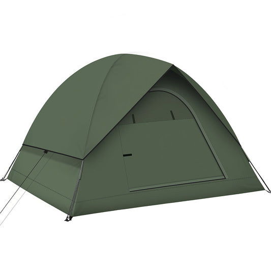 3-4 Person Waterproof Camping Tent 2000mm, Spacious Dome w/Rainfly