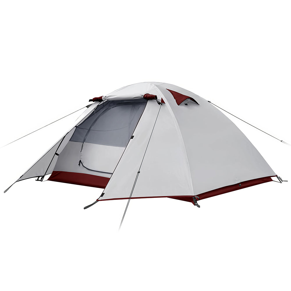 4-Season Waterproof Tent, 2-4 Person Lightweight Backpacking, Quick Setup