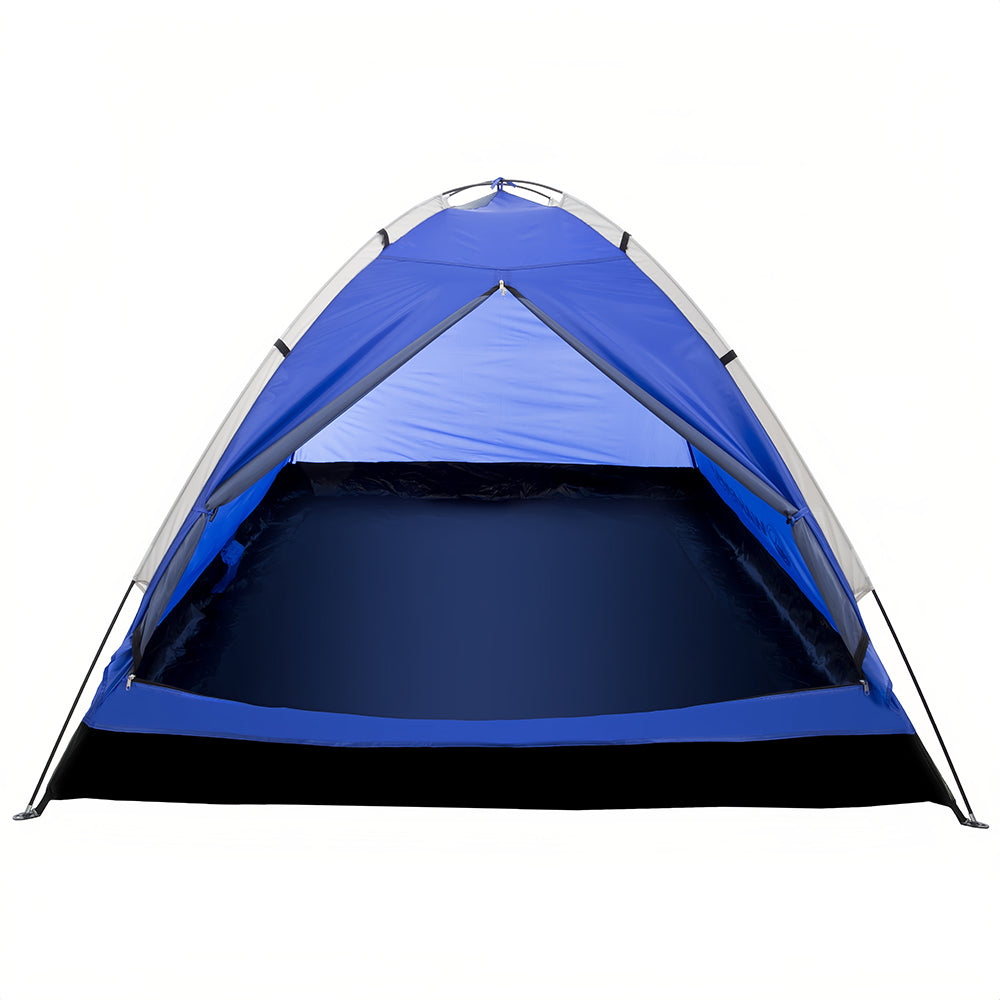 Lightweight 2-Person Backpacking Tent, 1kg w/Rain Fly & Carry Bag
