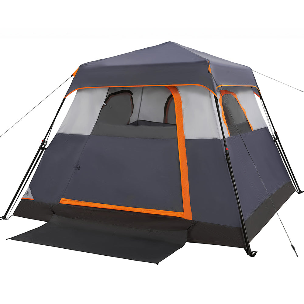 Instant Cabin Tent 4-6 Person, 60s Setup Waterproof, Lightweight 16lb
