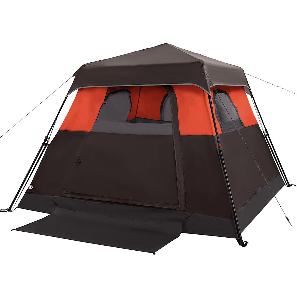 Instant Cabin Tent 4-6 Person, 60s Setup Waterproof, Lightweight 16lb