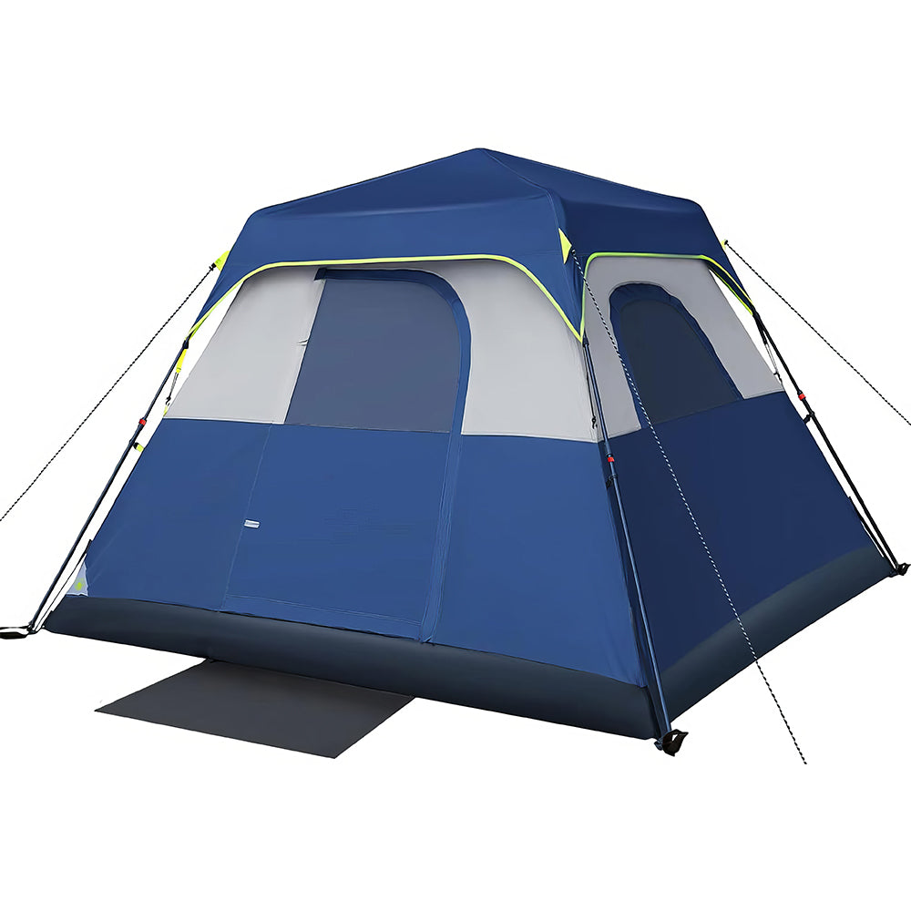 Instant Cabin Tent 4-6 Person, 60s Setup Waterproof, Lightweight 16lb
