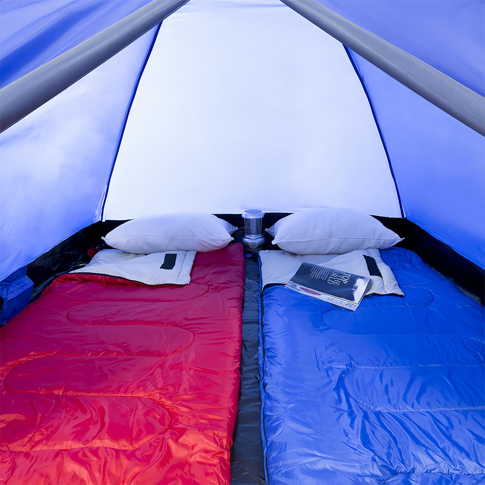 Lightweight 2-Person Backpacking Tent, 1kg w/Rain Fly & Carry Bag